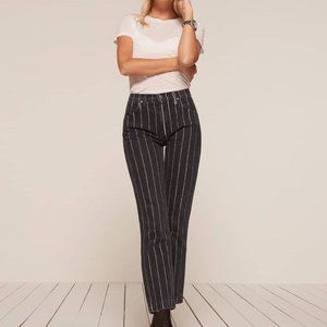 *EUC* Reformation Roper Jean in Sulu Stripe